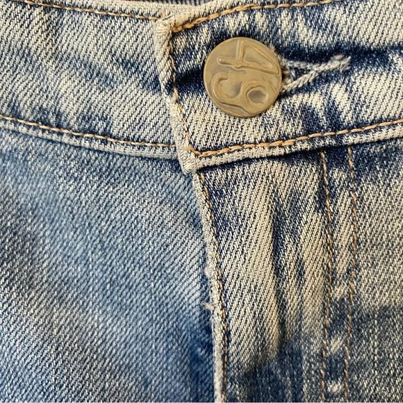 Adriano Goldschmeid AG-ED The Isabelle High-Rise Straight Crop Jeans Size 32 - Picture 4 of 13